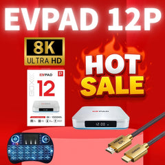 [Official store]EVPAD 12P 2026 EV PAD Android TV Box yibo 4GB64GB best set top box hot in Korea Japan USA SG CA UK Au form 11P