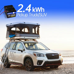 WattCycle 12V 100Ah LiFePO4 Battery 2-Pack - Grade A+ Lithium Solar Battery