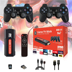 TV Game Stick X2 - 10,000+ Retro Games 64GB 8K Wireless Console