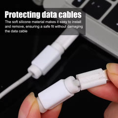 Universal Charger Cable Protector for IPhone IOS/Type C/Micro USB/Android Cable Winder Anti-Breaking Wire Protective Sleeve
