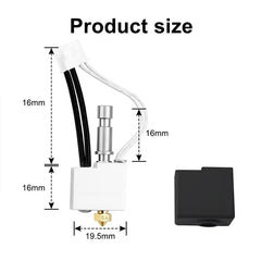 3D Printer Parts for Anycubic Kobra S1 Combo Hotend Kobra S1C Hot End Kit Nozzle 0.2 0.4 0.6 0.8mm Hotend Thermistor Kobra S1