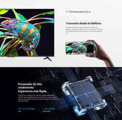 Official |   Xiaomi Tv a Pro 65 2025, 4K Qled Screen, Dolby Audio ™ , Dts-X and Dts Virtual:X