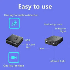 XD Mini Camera Full HD 4K WiFi Night Vision Remote Security Monitoring Home Protection Waterproof Video Recorder