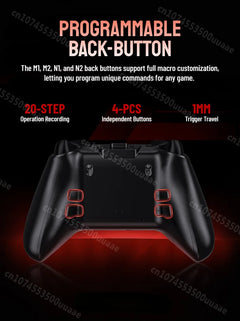 Lenovo LEGION Y7 Wireless Gaming Controller - 1.44" Screen 3-Mode Gamepad