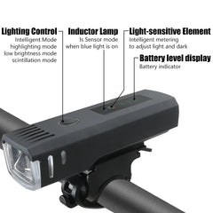 1000LM Bicycle Front Light - USB Rechargeable LED Bike Headlight