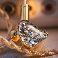 EarAcoustic Audio VSA-LTD In-ear Earphones Wired earbuds  Full-width titanium Super Magnetic  Dual chamber resonance control