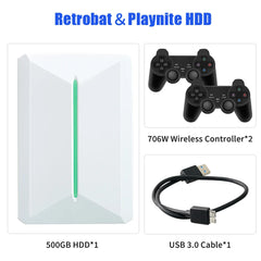 Retrobat Game Console HDD - 38,000+ Games 50+ Emulators for PC