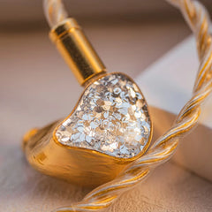 EarAcoustic VSA-LTD Wired Earphones - Titanium Magnetic Audiophile IEMs