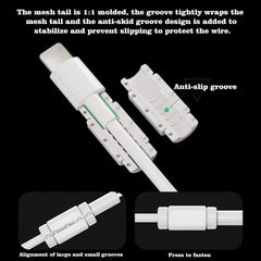 Cable Protector Chompers - iPhone/Android Cord Saver Protective Sleeve