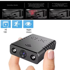 XD Mini Camera Full HD 4K WiFi Night Vision Remote Security Monitoring Home Protection Waterproof Video Recorder