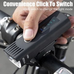 1000LM Bicycle Front Light - USB Rechargeable LED Bike Headlight
