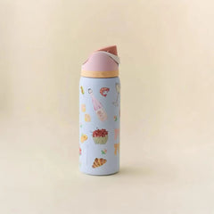 O-Wa 32oz Stainless Steel Thermos - Insulated Sports Water Bottle