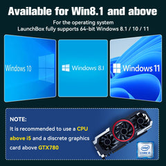 Retrobat Game Console HDD - 38,000+ Games 50+ Emulators for PC