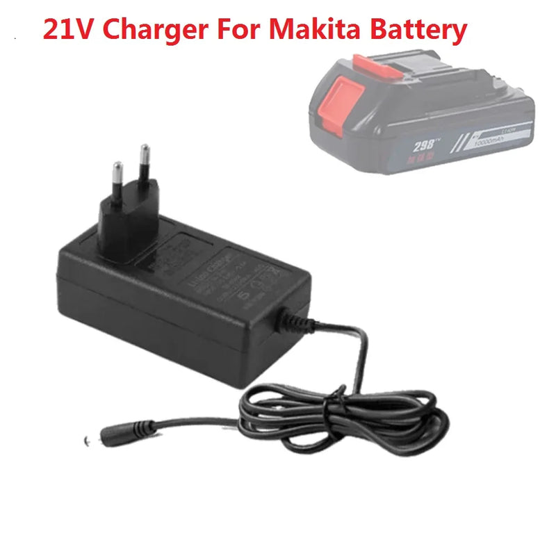 21V 12.6V Lithium Battery Charger 2A for 18V Electric Drill Intelligent Power Tool Adapter Transformer For Makita battery
